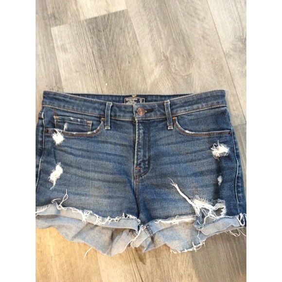 Abercrombie & Fitch Pants - Abercrombie & Fitch Harper Low Rise Cut Off Shorts 27"  Size 4